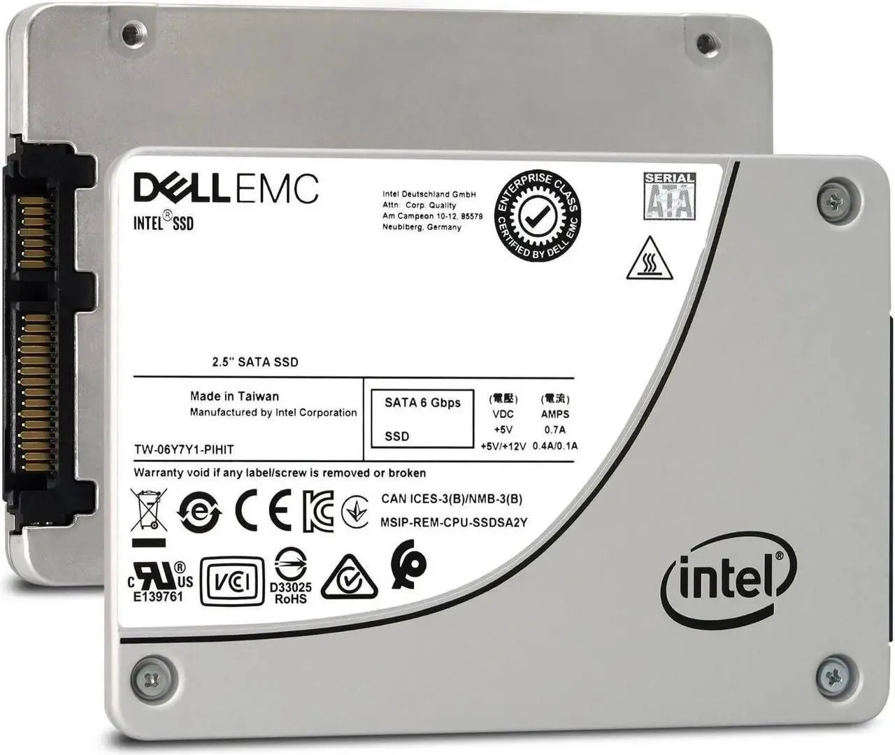 SSD DELL ENTERPRISE 960GB, X31G3, 2.5, SATA, 6GBPS, MIXED USE, G11 A G17
