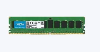 CT8G4RFD8266 CRUCIAL 8GB (1*8GB) 2XR8 PC4-21300V-R DDR4-2666MHZ 1,2V RDIMM