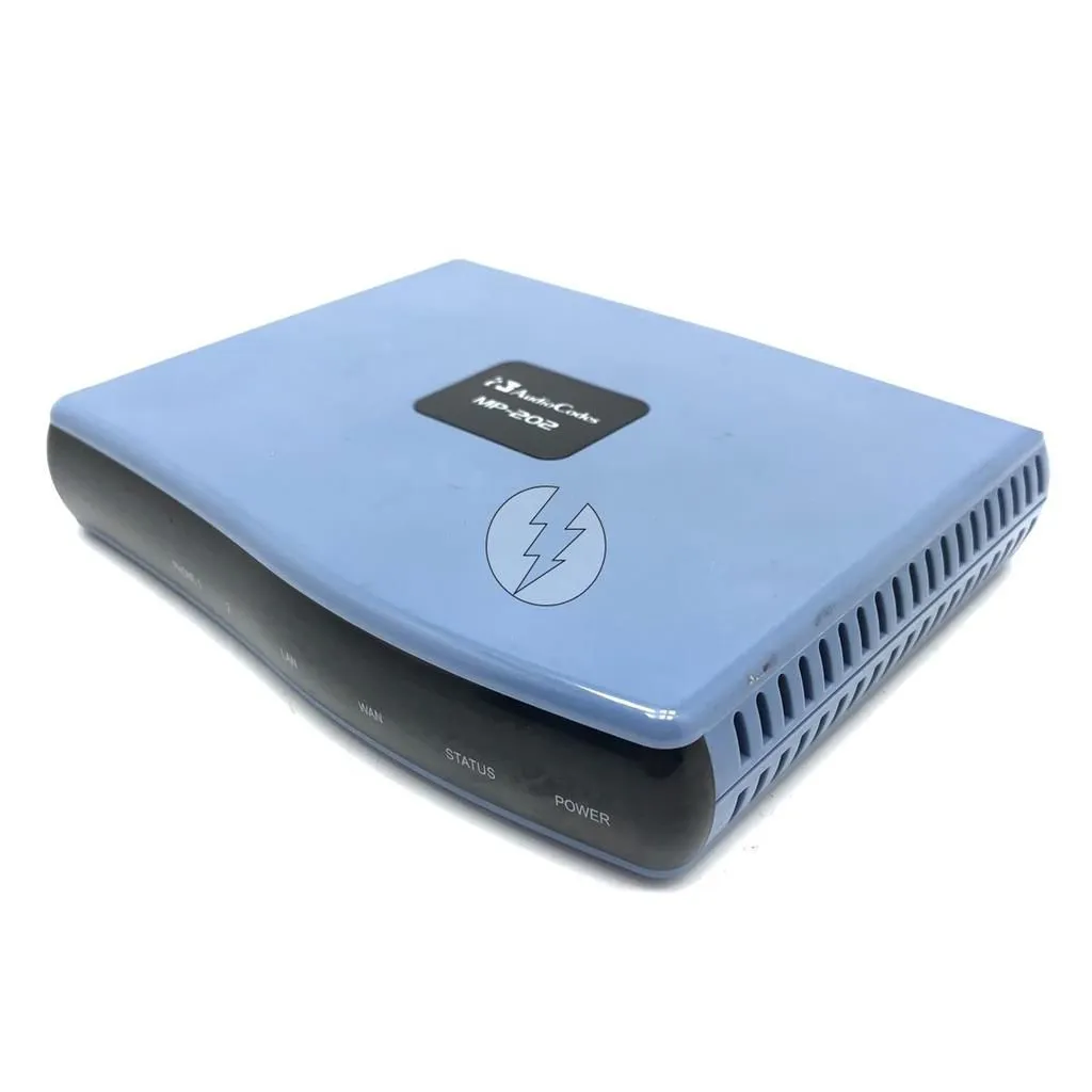 Adaptador Analógico VoIP ATA AudioCodes MP-202B 2FXS