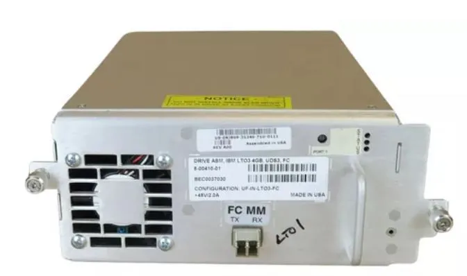 XJ869 DELL ML6000 LTO3 4GB FC 400/800GB TAPE DRIVE MODULE