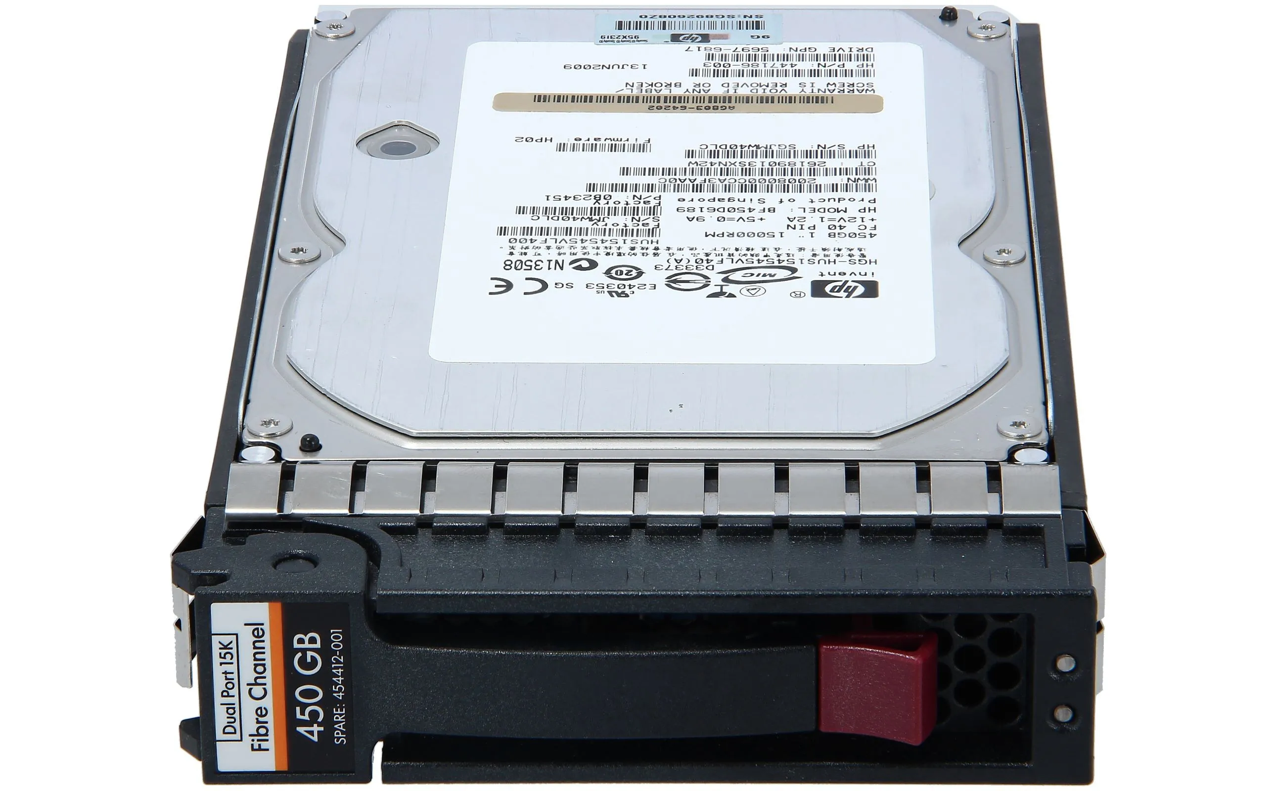 447186-003 HP HP EVA M6412A 450GB 15K FC HDD