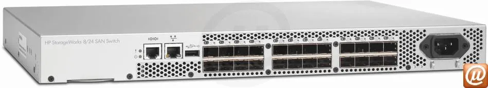 AM868A HP HP StorageWorks 8/24 Base (16) Full Fabric Ports Enabled SAN Switch
