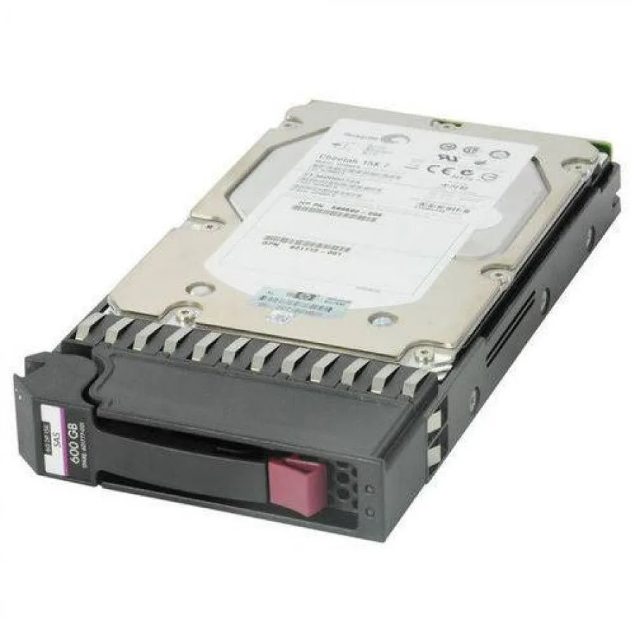 601777-001 HPQ HP P2000 600GB SAS 3G 15K LFF (3.5in) DP ENT HDD
