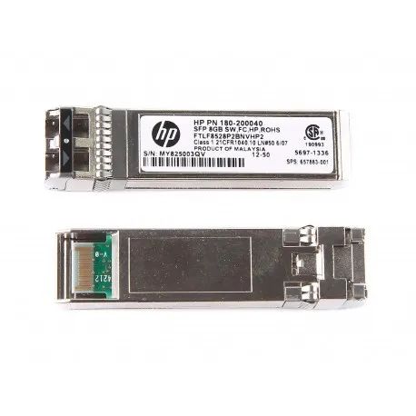 5897-1337 HP Transceiver SFP (small form factor) 8 Gigabit Lucent Connector - When used with 3-Par products only for use with V-class series