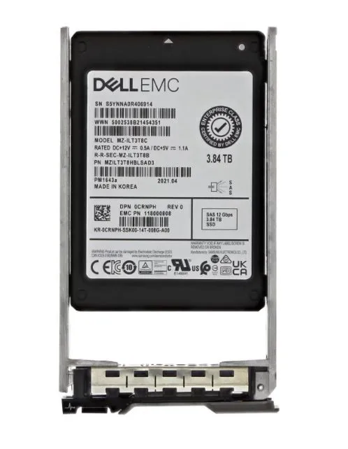 4NMJF-CLV DELL COMPELLENT VALUE 3,84TB 12G 2,5INCH RI SAS SSD
