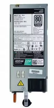 GRTNK DELL PE R630 R730 T430 T630 495W 80+ PLATINUM POWER SUPPLY