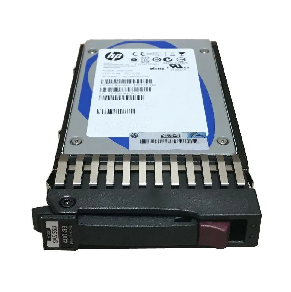 C8R20A HP MSA 400GB 6G SAS Main End SFF SSD