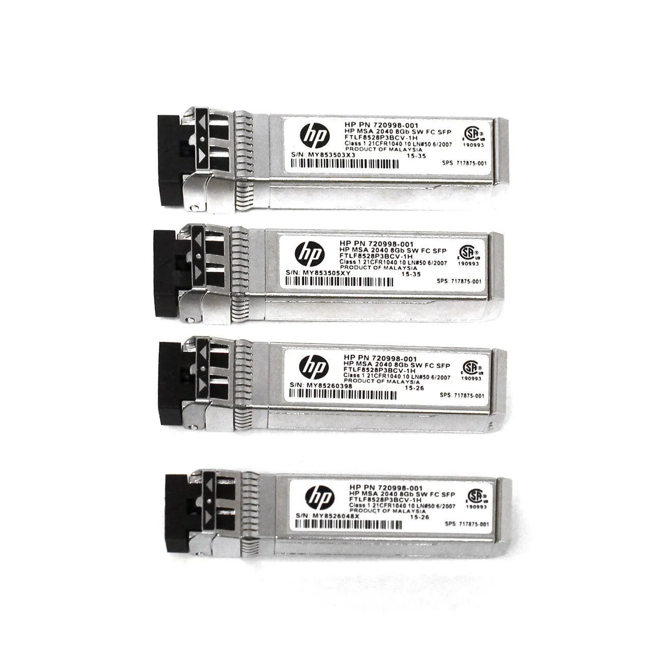 717875-001 HP 8GB SHORT WAVE FC SFP+