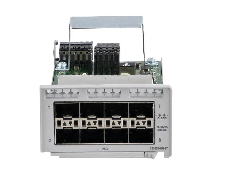 C9300X-NM-8Y-WS CISCO Catalyst 9300 8 x 10G/25G Network Module SFP+/SFP28.
