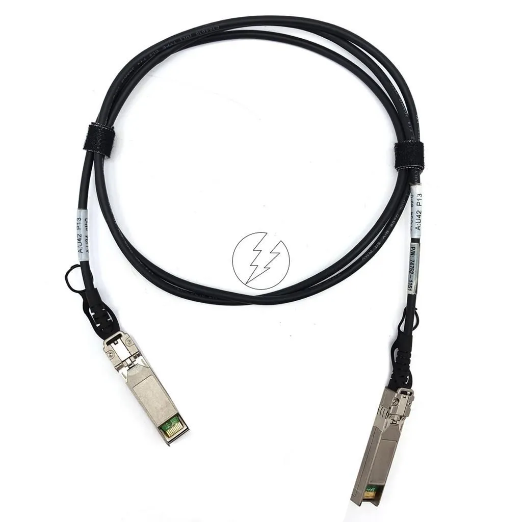 Cabo Conexão Direta Dac Sfp+ 10gbps Mikrotik, 1,5 METROS