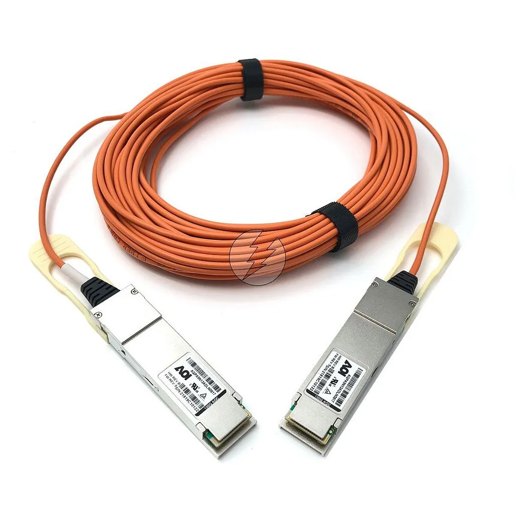 Cabo de fibra óptica AOI QSFP28 p/ QSFP28 AQPA9N13ADLN0817
