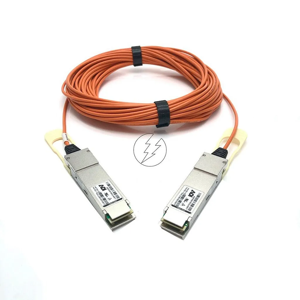Cabo de fibra óptica AOI QSFP28 para QSFP28 AQPA9N15ADLN0817