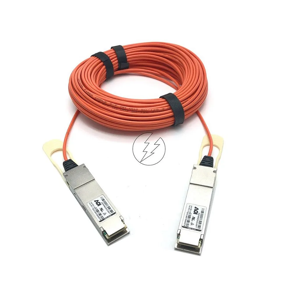 Cabo de fibra óptica AOI QSFP28 para QSFP28 AQPA9N22ADLN0817