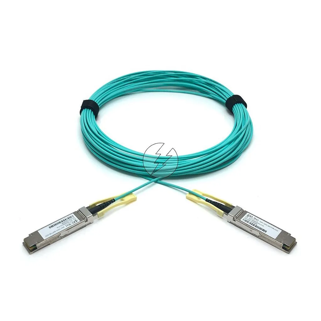 Cabo de fibra óptica VO-Net QSFP28 para QSFP28 1AT-3Q4M20XX-