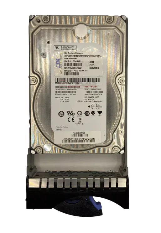 00AR322 IBM 4TB 3.5'' 7.2K 6G SAS V7000 Gen2 Hard Drive 00AR322 00AR421