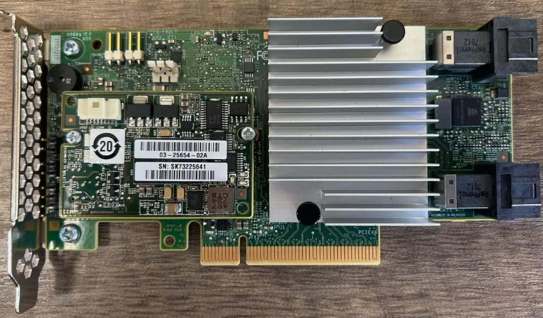 CONTROLLER CARD LSI NEC N8103-176 03-25596-02A SAS