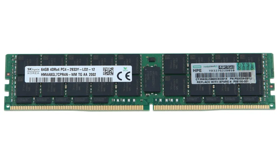 HP P00926-B21 64GB (1x64GB) Quad Rank x4 DDR4-2933 CAS-21-21-21