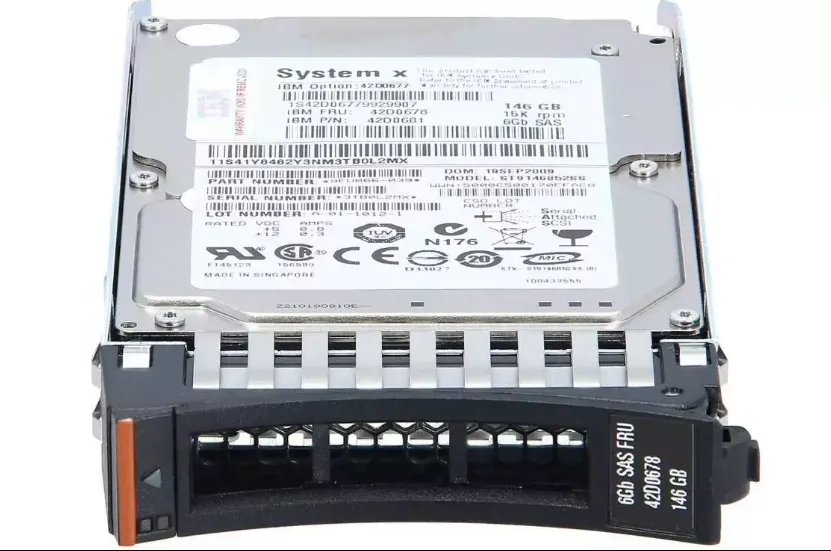 42D0677 IBM 146GB 15K 2.5 SFF Slim-HS