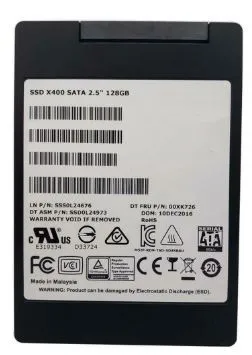 00XK726 LENOVO 128GB 6G 2,5INCH SATA SSD