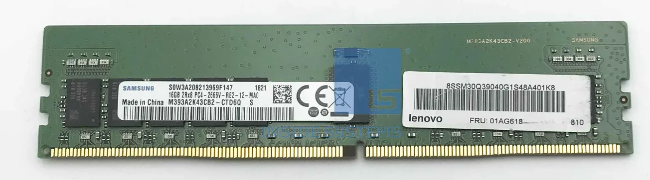 Samsung M393A2K43CB2-CTD 16GB 2RX8 PC4-21300V
