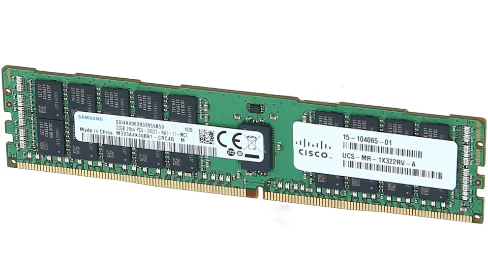 CISCO UCS-MR-1X322RV-A 32GB DDR4-2400-MHz RDIMM/PC4-19200/dual rank/x4/1.2v