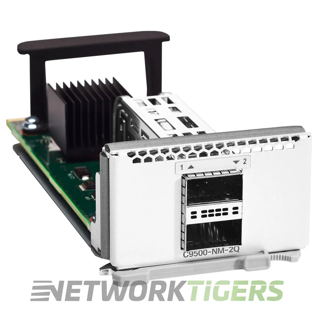 C9500-NM-2Q-WS CISCO Cisco Catalyst 9500 2 x 40GE Network Module.