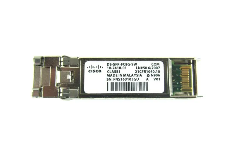 DS-SFP-FC8G-SW CISCO 8 Gbps Fibre Channel SW SFP+. LC