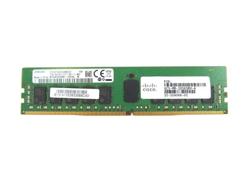 UCS-MR-1X161RV-A CISCO 16GB (1*16GB) 1RX4 PC4-19200T-R DDR4-2400MHZ RDIMM