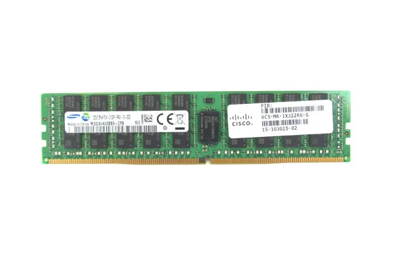 UCS-MR-1X322RU-G CISCO 32GB (1*32GB) 2RX4 PC4-17000P-R DDR4-2133MHZ RDIMM
