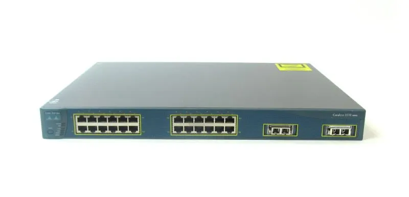 WS-C3550-24PWR-SMI CISCO 24-10/100 inline power + 2 GBIC ports: SMI