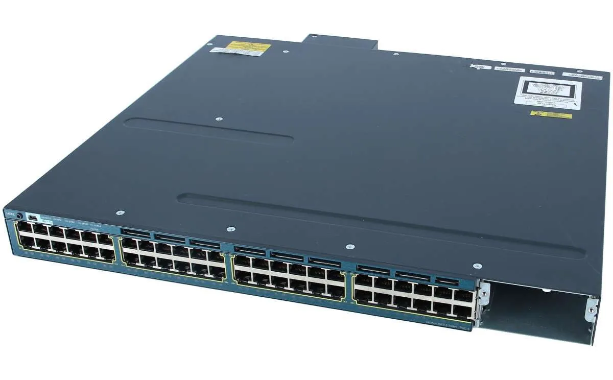 WS-C3560X-48PF-L CISCO CATALYST 48 PORT ETHERNET SWITCH 1*PSU