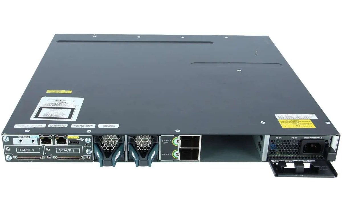 WS-C3750X-24T-L CISCO Catalyst 3750X 24 Port Data LAN Base