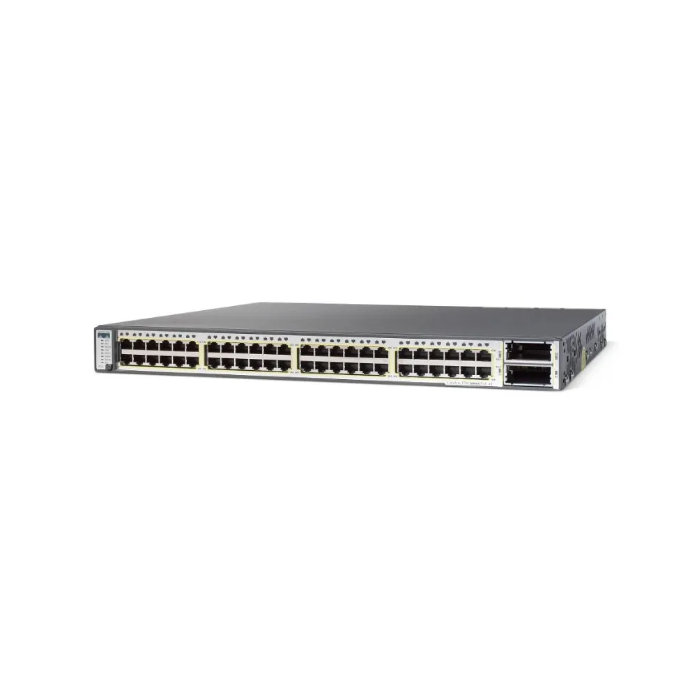 Switch CISCO WS-C3750E-48PD-SF - 48x Portas 10/100/1000 PoE+ 2x 10GE