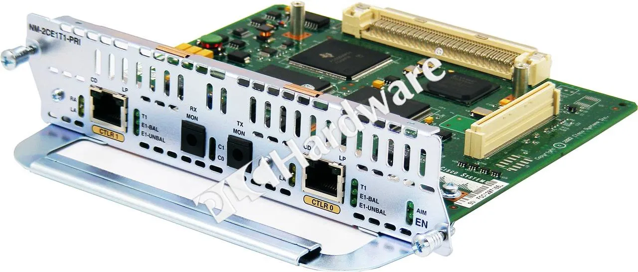 NM-2CE1T1-PRI CISCO 2-PORT CHANNELISED E1/T1/ISDN-PRI N/WPRK MOD
