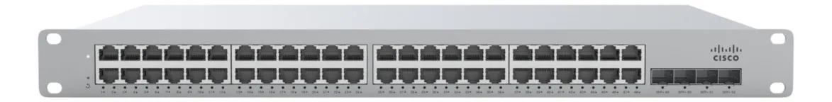 SWITCH CISCO MERAKI MS210-48, 48x PORTAS 1GBE, 4x 1GBE SFP