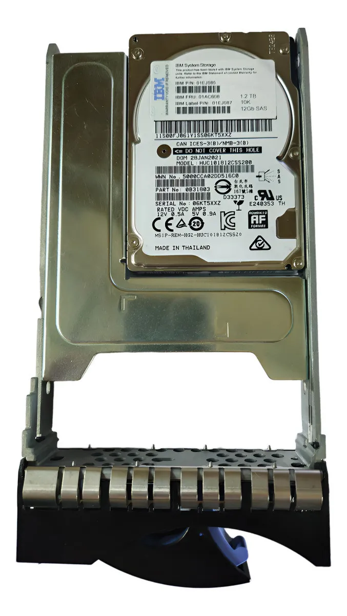 HD IBM 1.2TB, 01AC608, 3.5, SAS, 12GBPS, 10K, V500 GEN2