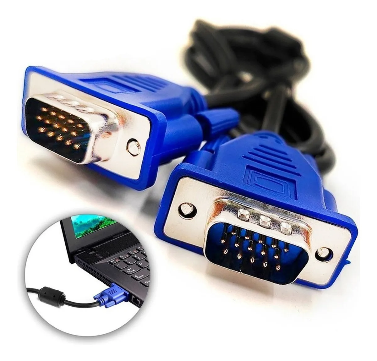 CABO VGA 1,4M ALTA DEFINIÇÃO REFORÇADO UNIVERSAL