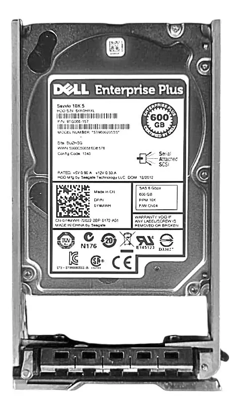 HD DELL 600GB ENTERPRISE ST9600205SS 10K 2.5 SAS 6GBS