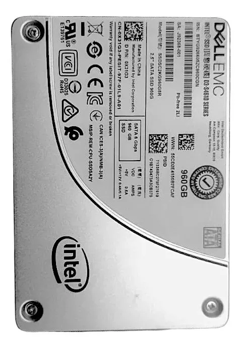 SSD DELL 960GB, X31G3, 2.5, SATA, 6GBPS, MIXED USE