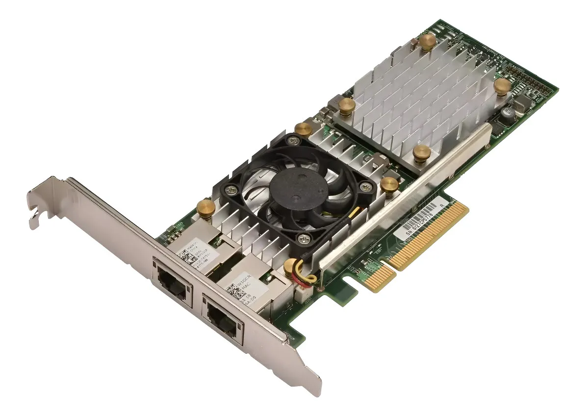 PLACA DE REDE DELL BROADCOM 57810S, HN10N, 10G, DUAL PORT RJ45, PCI-E