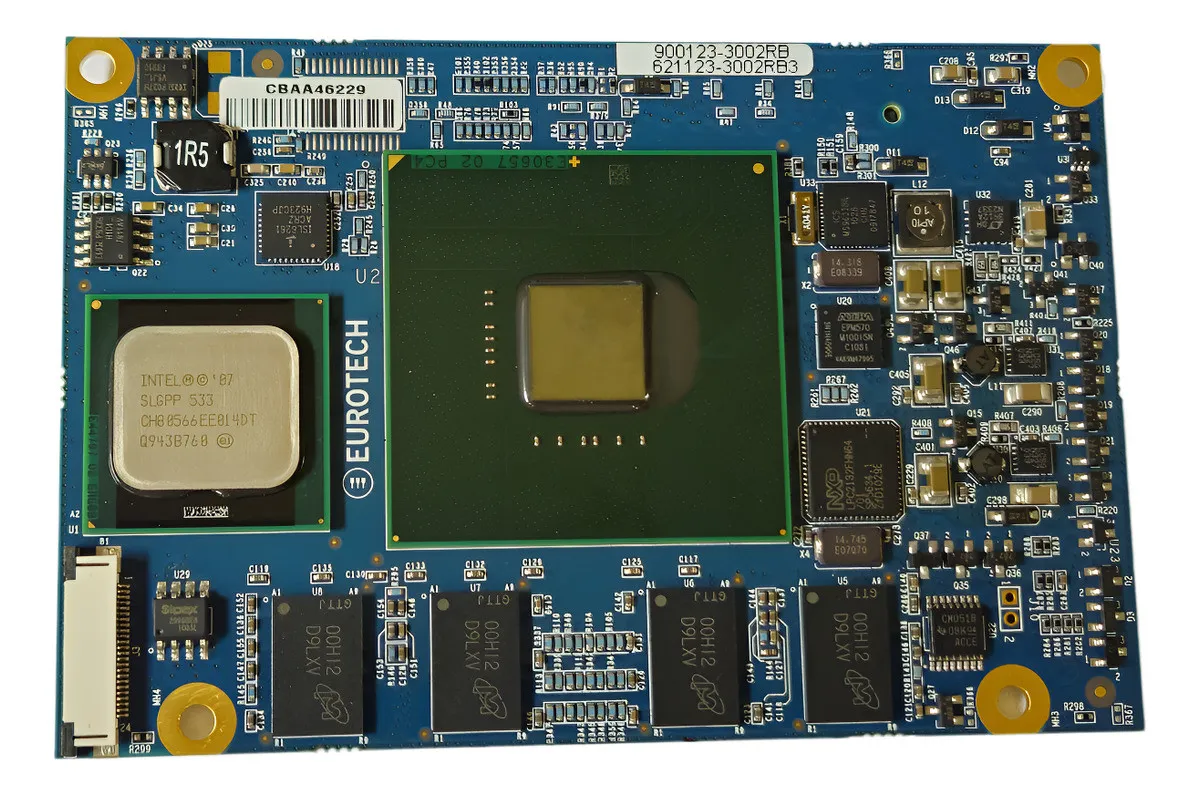 CATALYST MODULE XL, CBAA46058, EUROTECH, PROCESSADOR INTEL SLGPP 533