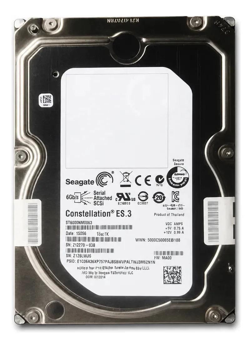 HD SEAGATE 4TB  3.5 SAS 7.2K 6GBPS ST4000NM0063