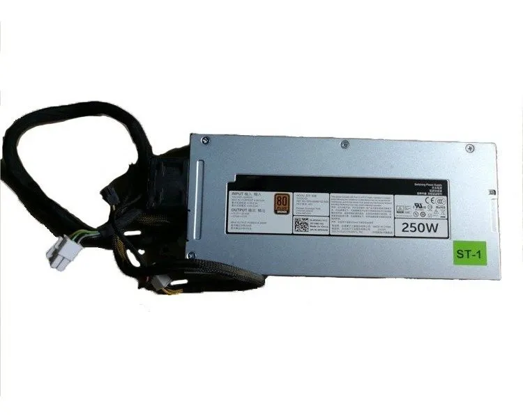 FONTE DE ALIMENTAÇÃO DELL 250W 80PLUS BRONZE, 0P59VM, NON-HOT PLUG PARA R230