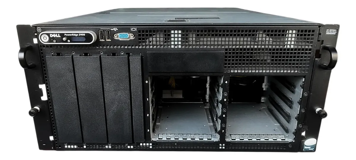 CHASSI DO SERVIDOR DELL POWEREDGE 2900 COM PLACA MÃE INCLUSA