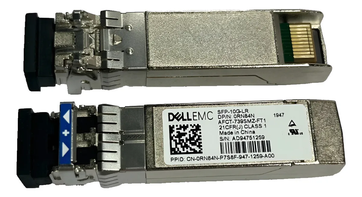 DELL TRANSCEIVER GBIC 10GB, RN84N, SFP+ LR, 10KM, 1310NM, SINGLEMODE