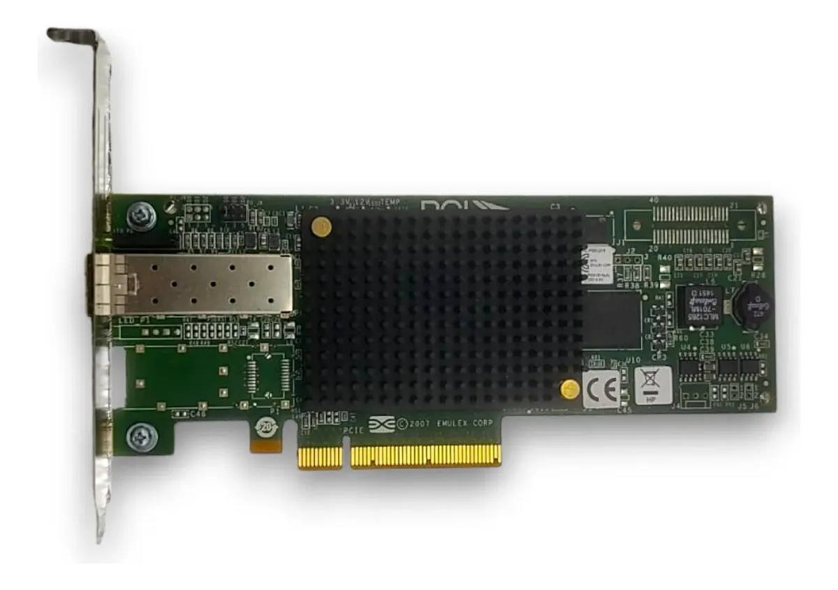 PLACA HBA HP 81E 8GB FIBRE CHANNEL PCIE AJ762-63003 697889