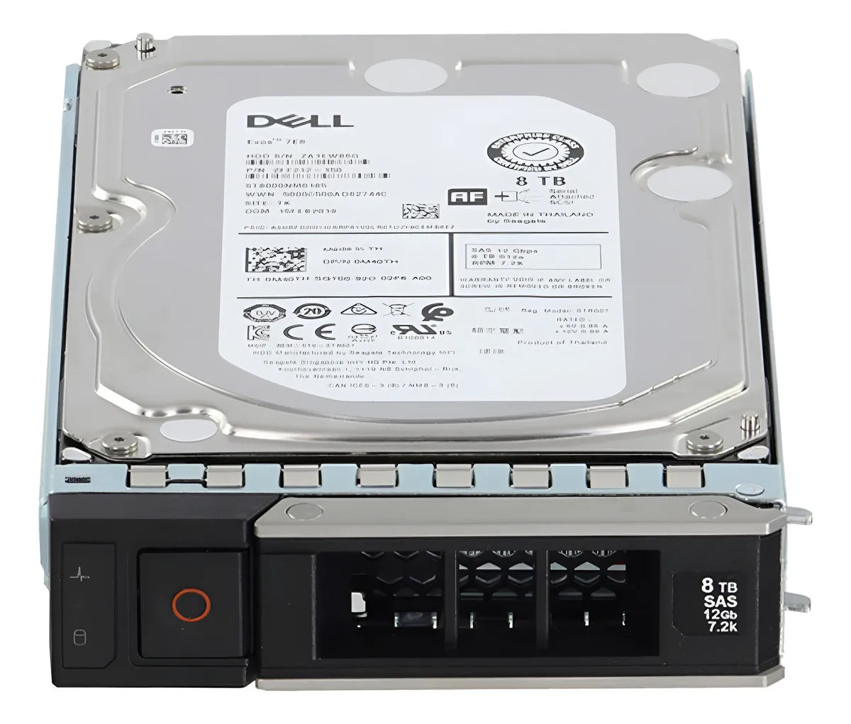 Hd Dell Enterprise 8tb, Gkwhp, 3.5, Sas, 7.2k, 12gbps, G14 A G17, W/ X7k8w