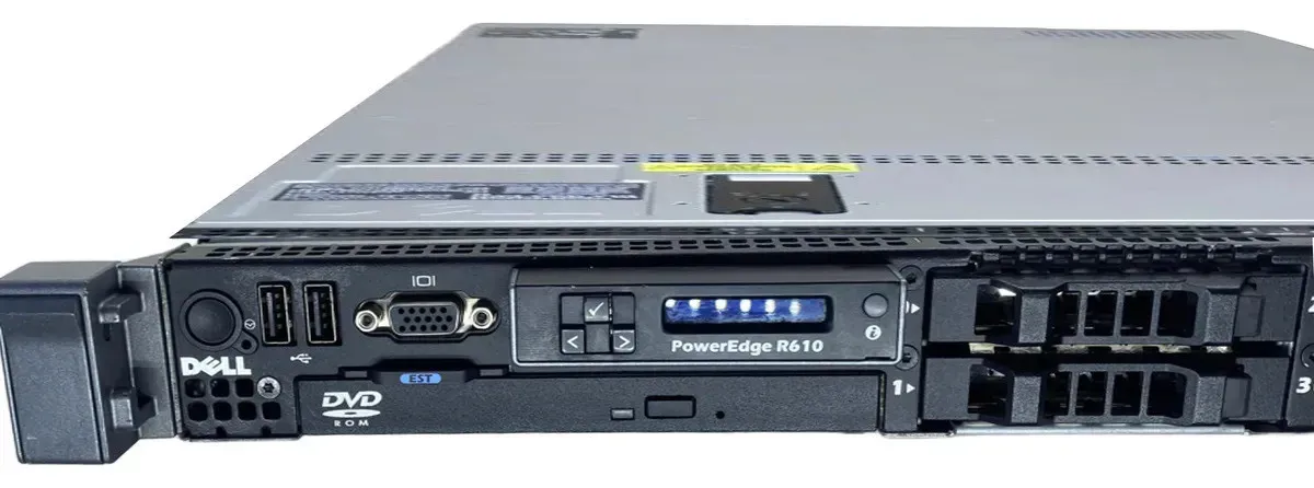SERVIDOR DELL POWEREDGE R610 - E5620 2.40Ghz 16GB RAM