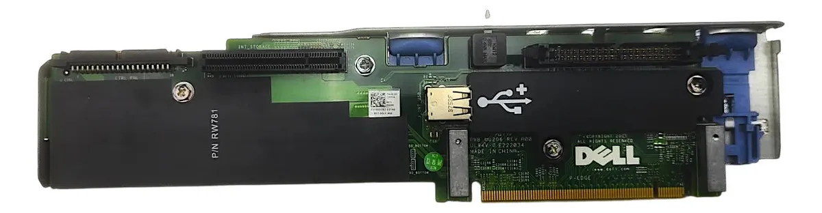 DELL RAISER BOARD PCI-E SERVIDOR 2950 II / III  0UU202 RW781