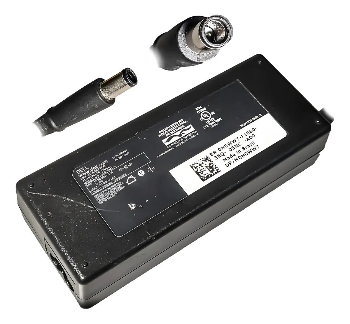 FONTE DE CARREGADOR DELL 0H0WW7 19.5V 4.62A 90W